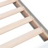 Estructura de cama madera de ingeniería blanca 135x190