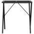 Patas de mesa de comedor estructura X acero 70x70x73