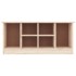 Banco zapatero ALTA madera maciza de pino 100x35x45