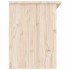 Banco zapatero ALTA madera maciza de pino 100x35x45