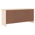 Banco zapatero ALTA madera maciza de pino 100x35x45