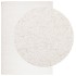 Alfombra de pelo largo moderna crema 160x230
