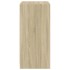 Armario de madera de ingeniería roble Sonoma 48x41x102