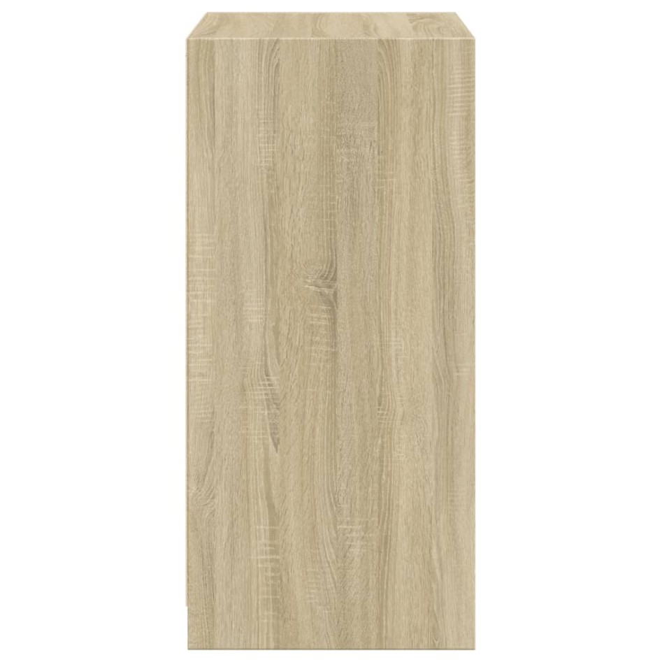 Armario de madera de ingeniería roble Sonoma 48x41x102