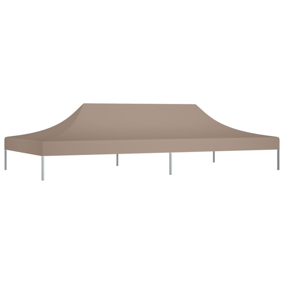 Techo de carpa para celebraciones gris taupe 6x3 m 270