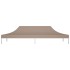 Techo de carpa para celebraciones gris taupe 6x3 m 270