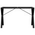 Patas de mesa de comedor estructura Y acero 120x60x73