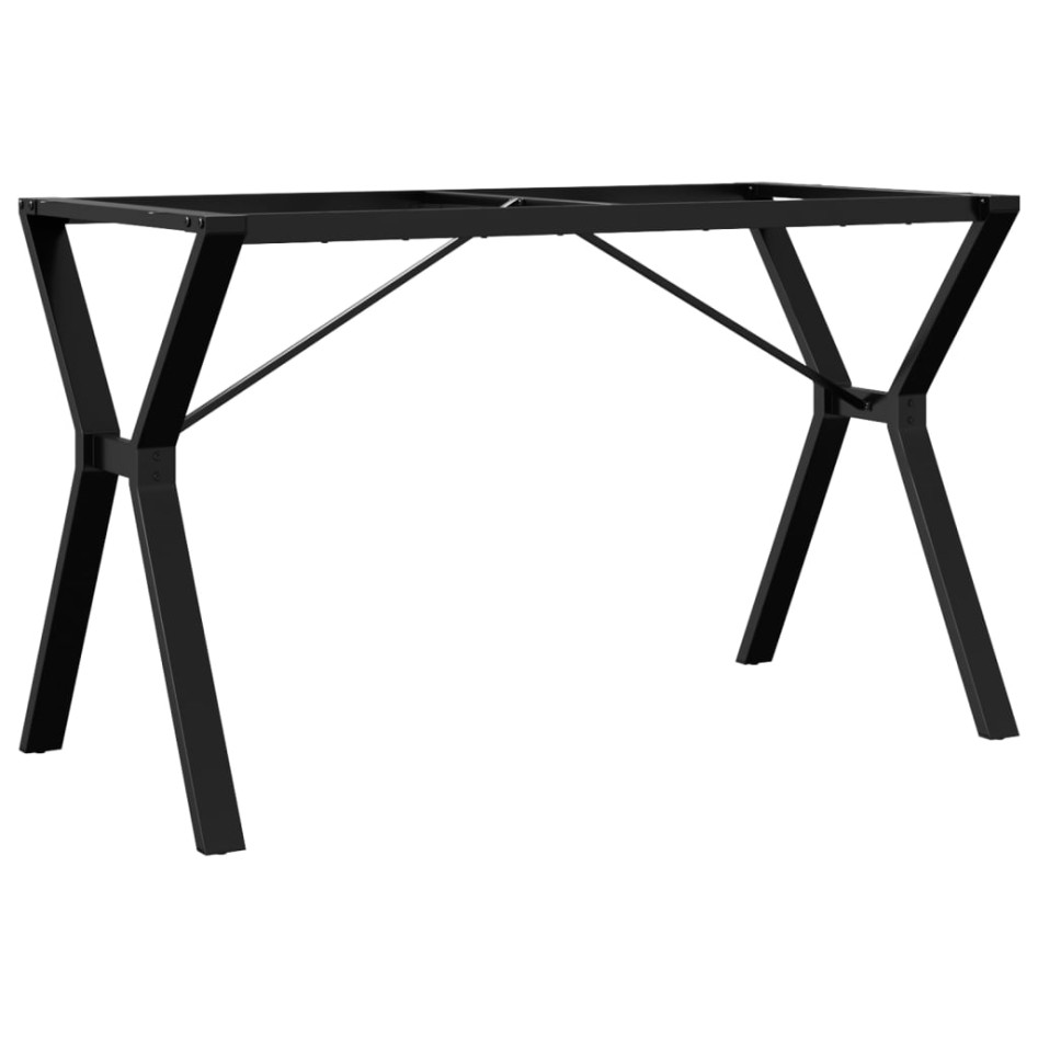 Patas de mesa de comedor estructura Y acero 120x60x73