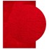 Alfombra de pelo corto suave lavable HUARTE rojo 120x170