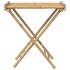 Mesa bandeja plegable bambú 70,5x42,5x80