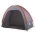 Tienda de almacenamiento impermeable gris y