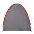 Tienda de almacenamiento impermeable gris y