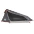 Tienda de campaña túnel 1 persona impermeable gris y