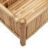Jardinera de bambú 100x30x25