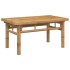 Mesa de centro de bambú 70x40x35