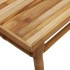 Mesa de centro de bambú 70x40x35