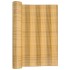Toldo para balcón ratán sintético marrón claro 500x100