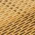 Toldo para balcón ratán sintético marrón claro 500x100