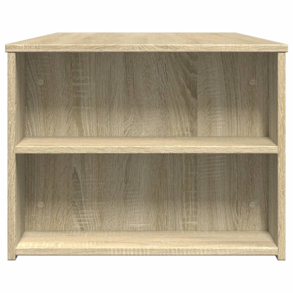 Mesa de centro madera de ingeniería roble Sonoma 102x55x42