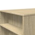 Mesa de centro madera de ingeniería roble Sonoma 102x55x42