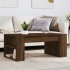 Mesa de centro madera de ingeniería marrón roble 102x55x42