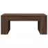 Mesa de centro madera de ingeniería marrón roble 102x55x42