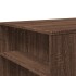 Mesa de centro madera de ingeniería marrón roble 102x55x42