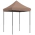 Tienda de fiesta plegable Pop-Up marrón 200x200x306