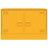 Mueble para TV de acero amarillo mostaza 67x39x44
