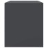 Mueble para TV de acero gris antracita 67x39x44