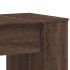 Escritorio madera de ingeniería roble marrón 140x50x75