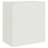 Aparador de acero blanco 67x39x73