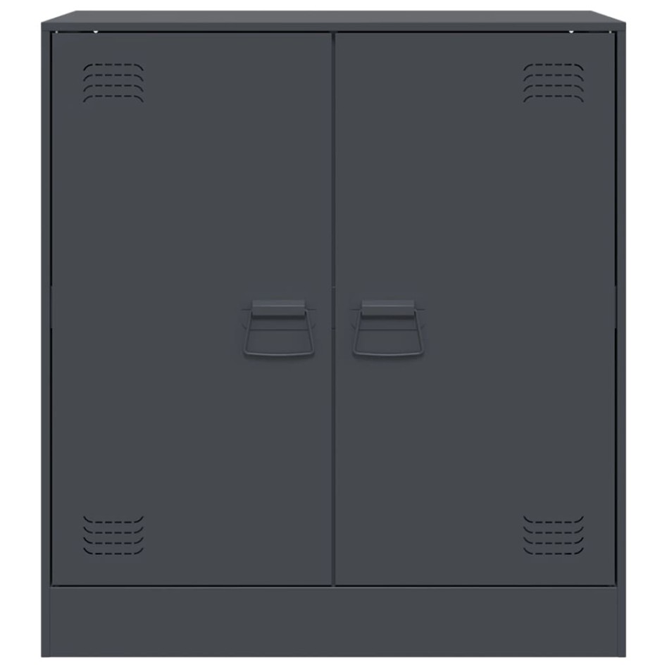 Aparador de acero antracita 67x39x73