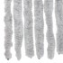 Cortina antimoscas chenilla gris 118x220
