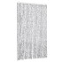 Cortina antimoscas chenilla gris claro y gris oscuro 118x220