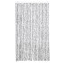 Cortina antimoscas chenilla gris claro y gris oscuro 118x220
