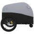 Remolque para bicicleta hierro negro y gris 30