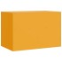 Mueble para TV de acero amarillo mostaza 67x39x44