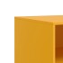 Mueble para TV de acero amarillo mostaza 67x39x44
