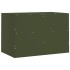 Mueble para TV de acero verde oliva 67x39x44