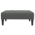 Reposapiés de tela gris oscuro 77x55x31