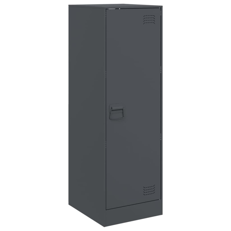 Aparador de acero gris antracita 34,5x39x107