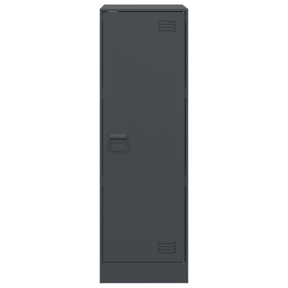 Aparador de acero gris antracita 34,5x39x107