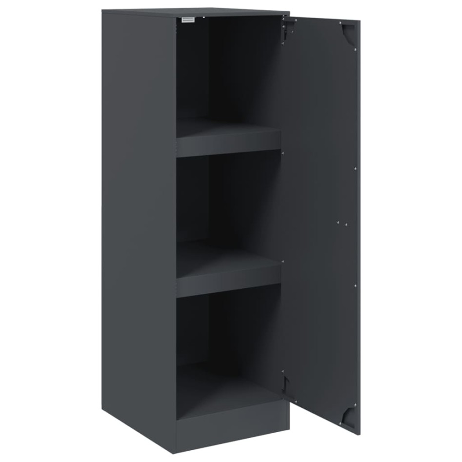 Aparador de acero gris antracita 34,5x39x107