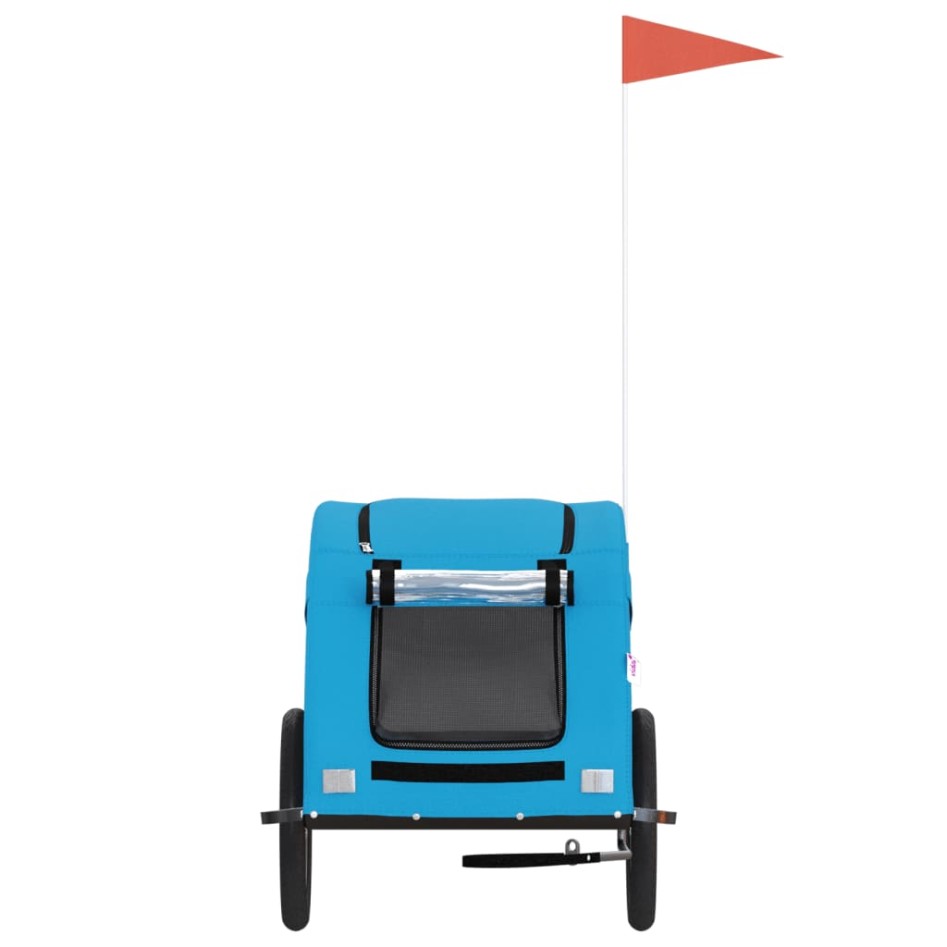 Remolque de bicicleta mascotas hierro tela Oxford