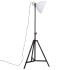 Lámpara de pie blanco 25 W E27 61x61x90/150