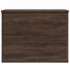 Caja de almacenaje madera ingeniería roble marrón 60x42x46