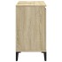 Armario de lavabo madera contrachapada roble Sonoma 58x33x60