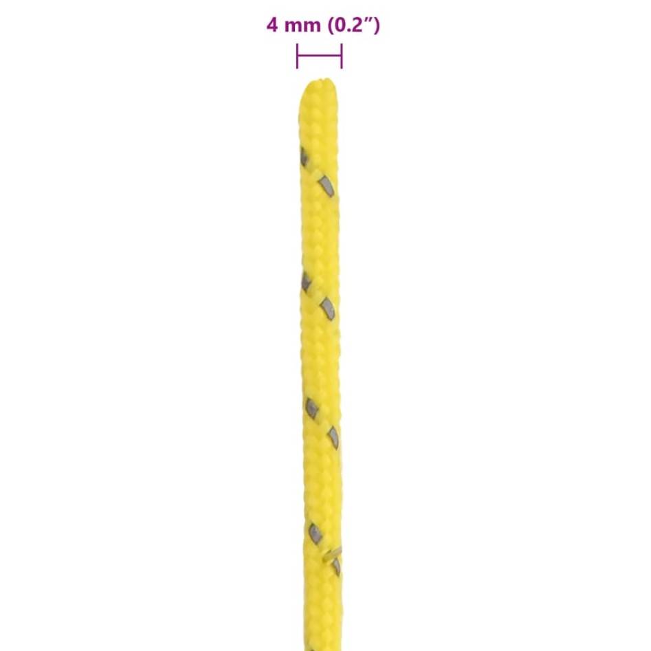 Cuerda de vientos con tensores reflectantes 8 piezas 4 m 4