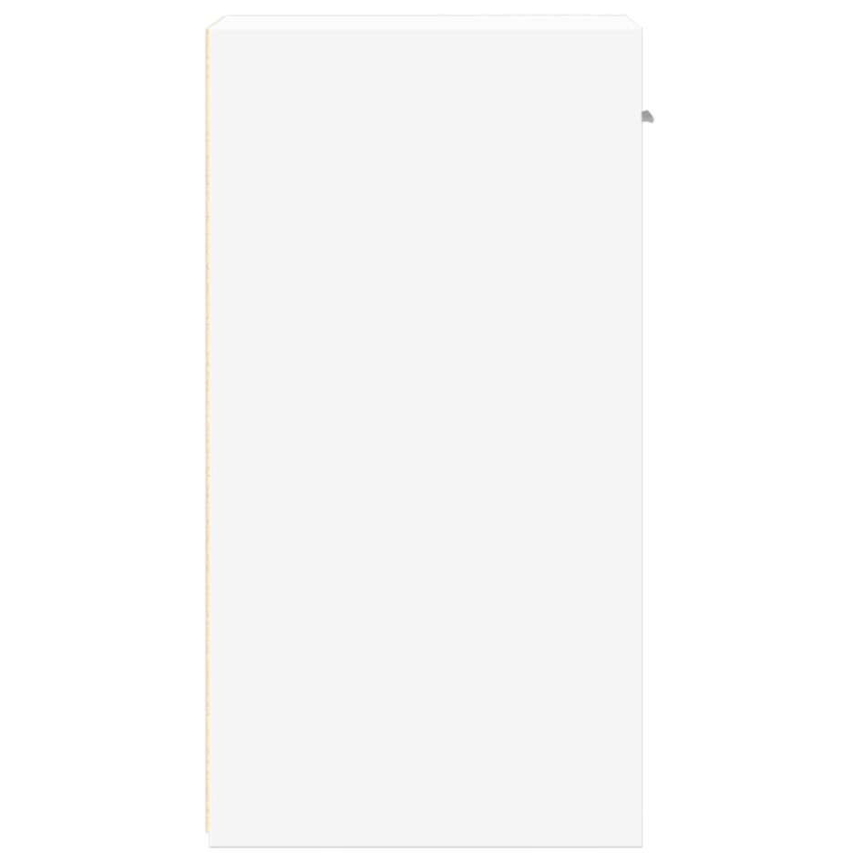 Mesitas de noche 2 uds madera de ingeniería blanco 35x34x65